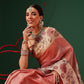 Soft Crush Tissue Saree with Airy Drape