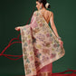 Lightweight Crush Tissue Saree with Matte Glow