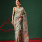 Soft Crush Tissue Saree with Airy Drape