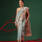 Lightweight Crush Tissue Saree with Matte Glow