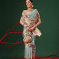 Lightweight Crush Tissue Saree with Matte Glow