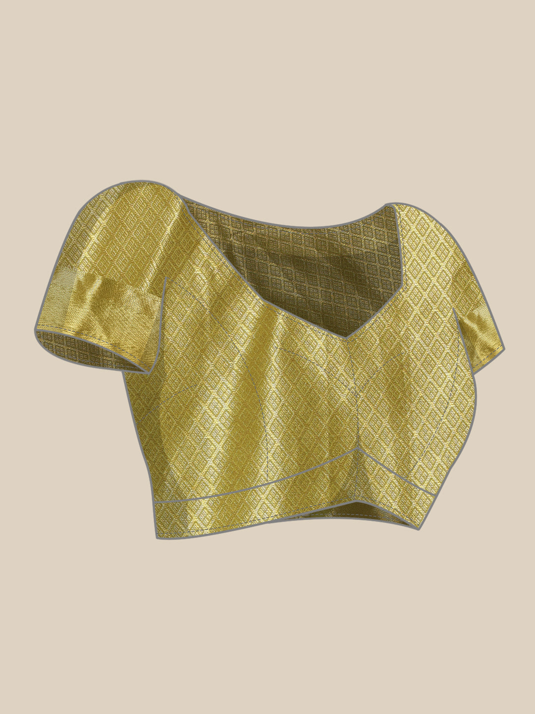 Kanjeevaram Pattu Zari Woven Border Floral Printed Saree