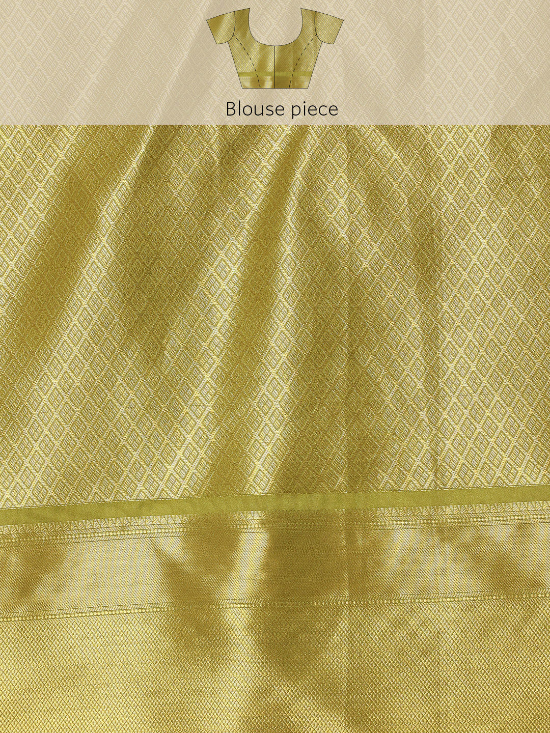 Kanjeevaram Pattu Zari Woven Border Floral Printed Saree
