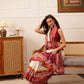 Traditional Women's Kotha Silk Bengali Style Digital Printed Saree