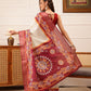 Traditional Women's Kotha Silk Bengali Style Digital Printed Saree