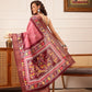 Traditional Women's Kotha Silk Bengali Style Digital Printed Saree