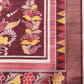 Traditional Women's Kotha Silk Bengali Style Digital Printed Saree