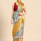 Women's Pichwai Muga Silk Digital Print Saree