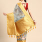 Women's Pichwai Muga Silk Digital Print Saree