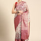 Women's Pichwai Muga Silk Digital Print Saree