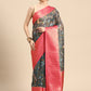 Women's Pichwai Muga Silk Digital Print Saree