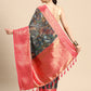 Women's Pichwai Muga Silk Digital Print Saree