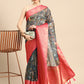 Women's Pichwai Muga Silk Digital Print Saree