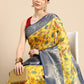 Women's Pichwai Muga Silk Digital Print Saree