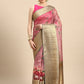 Women's Pichwai Muga Silk Digital Print Saree