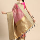 Women's Pichwai Muga Silk Digital Print Saree