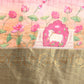 Women's Pichwai Muga Silk Digital Print Saree