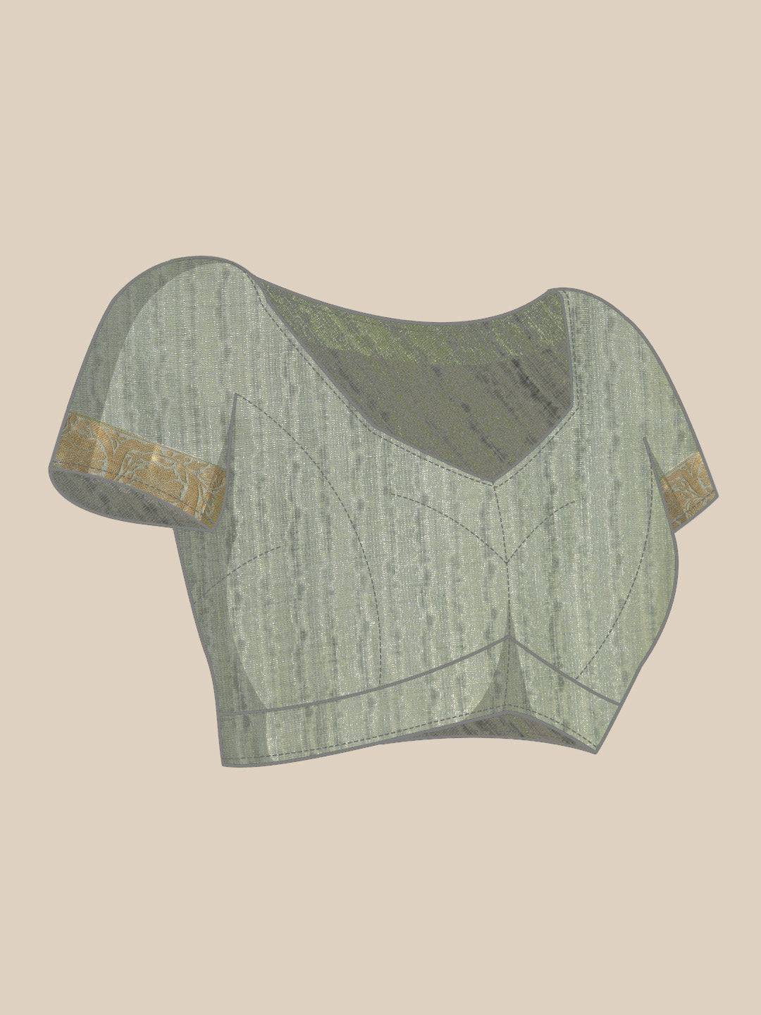 Women's Pichwai Muga Silk Digital Print Saree