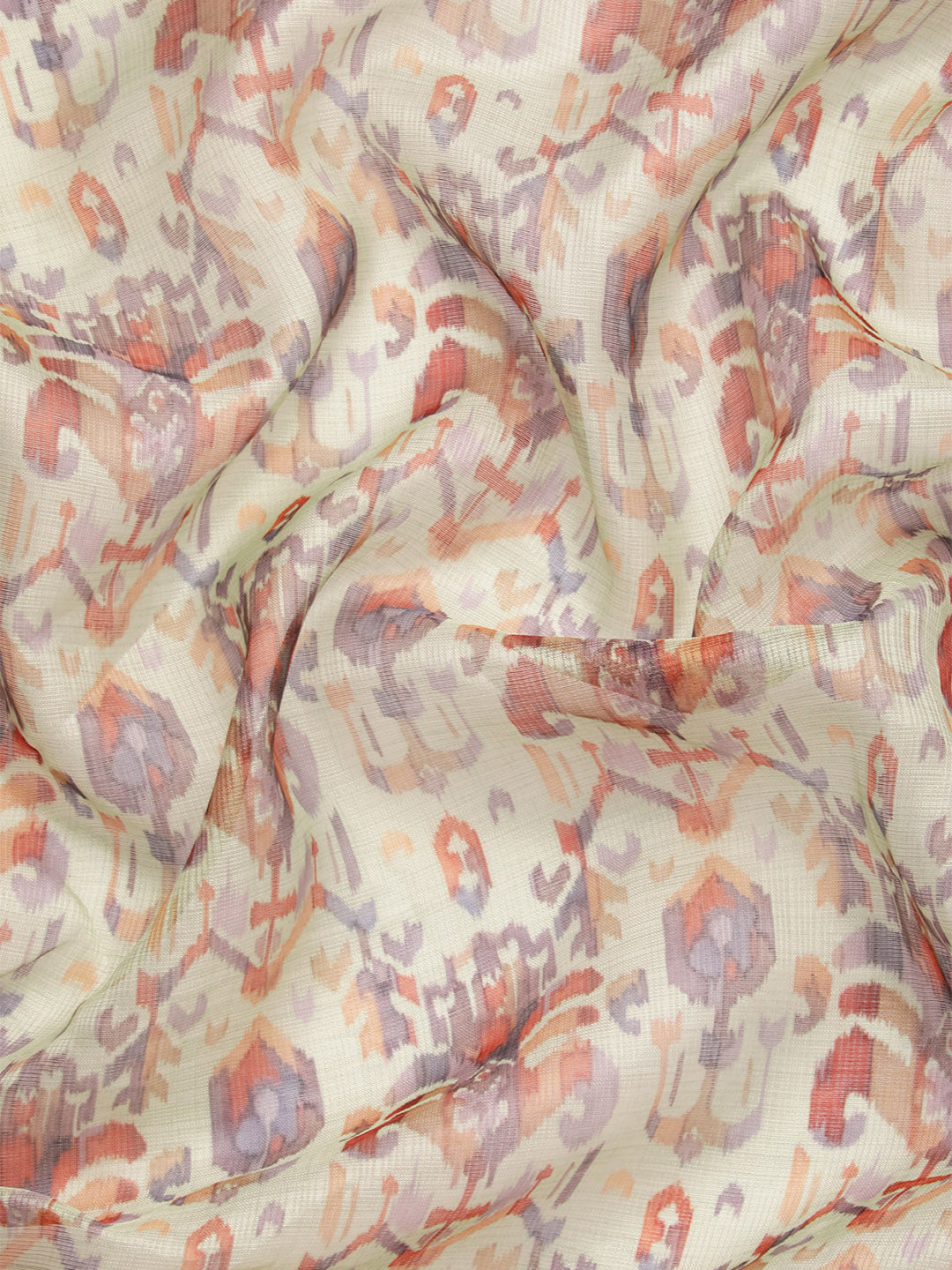 Women's Pichwai Muga Silk Digital Print Saree