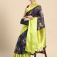 Women's Pichwai Muga Silk Digital Print Saree