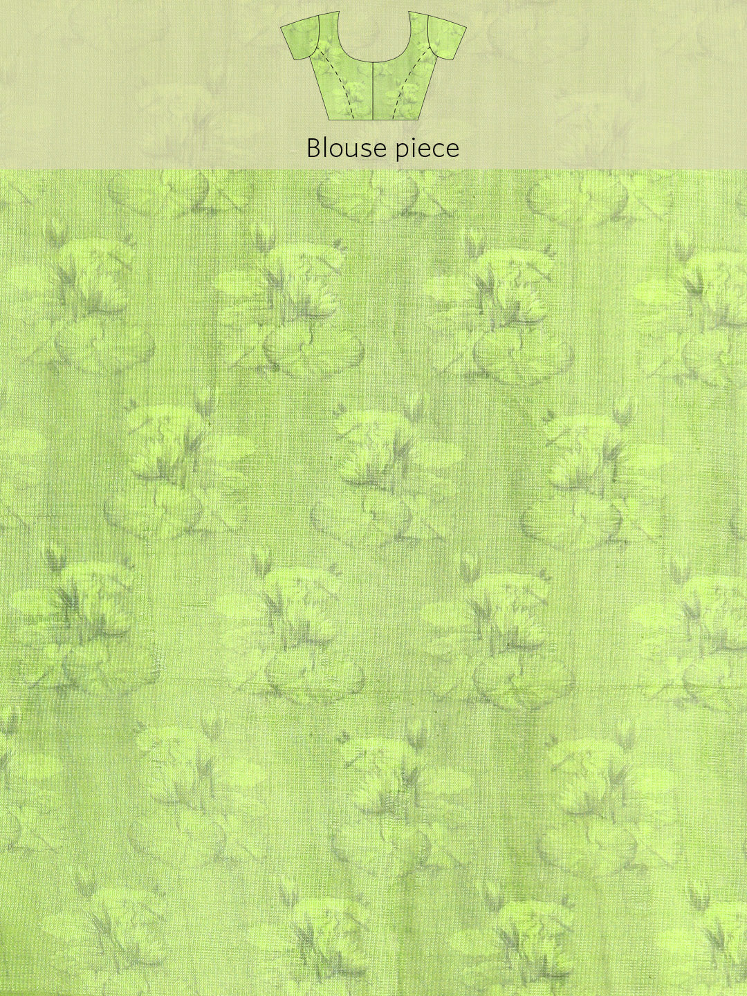 Women's Pichwai Muga Silk Digital Print Saree