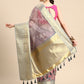 Women's Pichwai Muga Silk Digital Print Saree