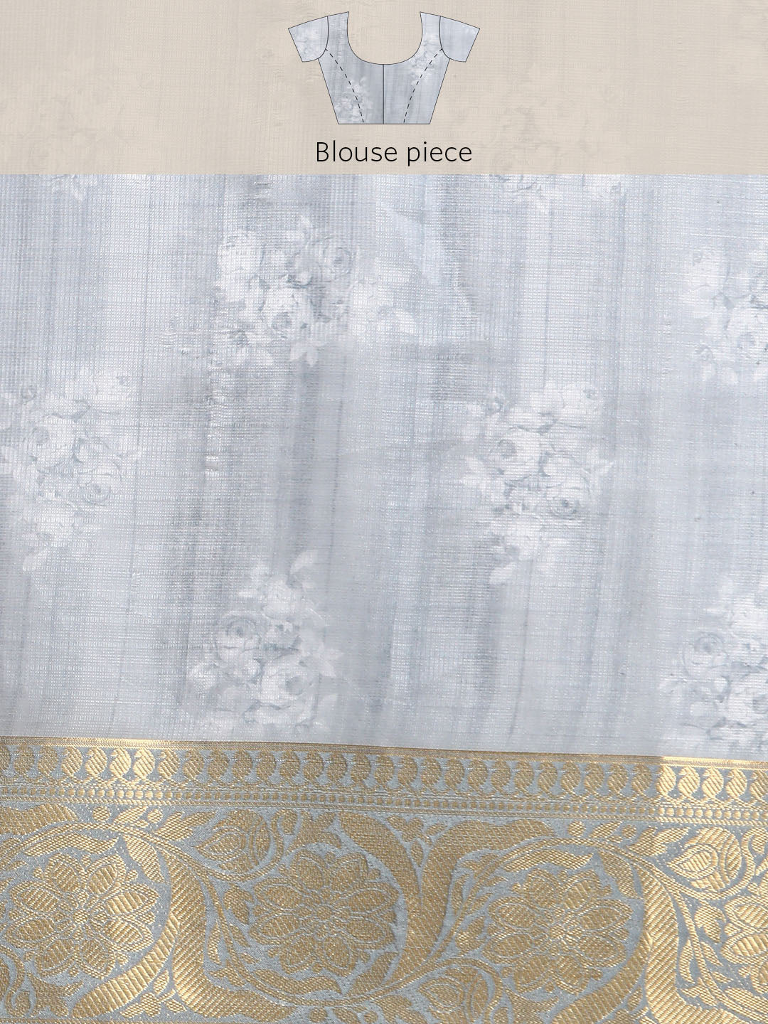 Women's Pichwai Muga Silk Digital Print Saree