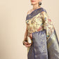 Women's Pichwai Muga Silk Digital Print Saree