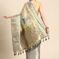 Women's Pichwai Muga Silk Digital Print Saree