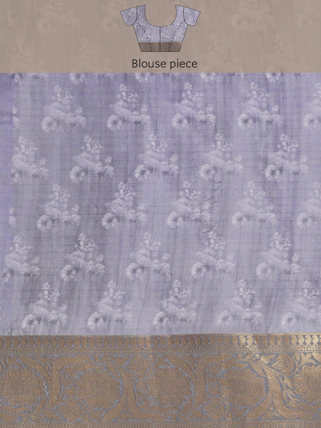 Women's Pichwai Muga Silk Digital Print Saree