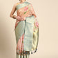 Women's Pichwai Muga Silk Digital Print Saree