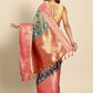 Women's Pichwai Muga Silk Digital Print Saree