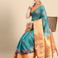Women's Pichwai Muga Silk Digital Print Saree