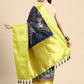 Women's Pichwai Muga Silk Digital Print Saree