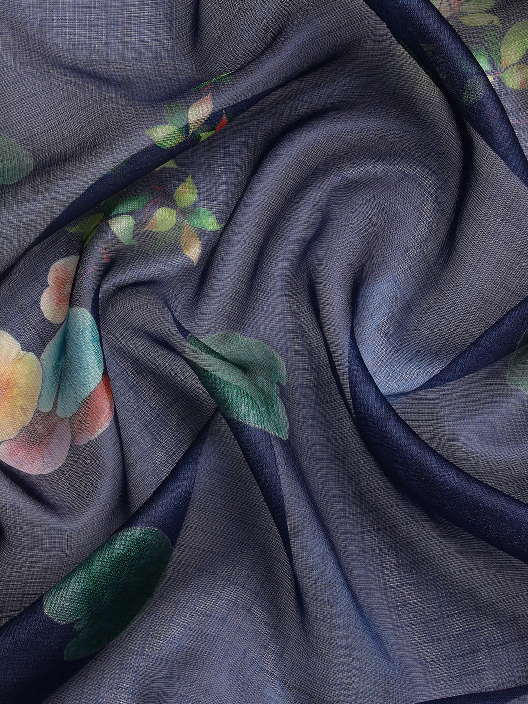 Women's Pichwai Muga Silk Digital Print Saree