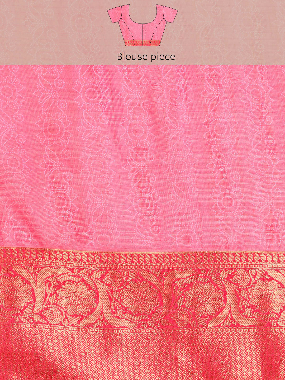 Women's Pichwai Muga Silk Digital Print Saree
