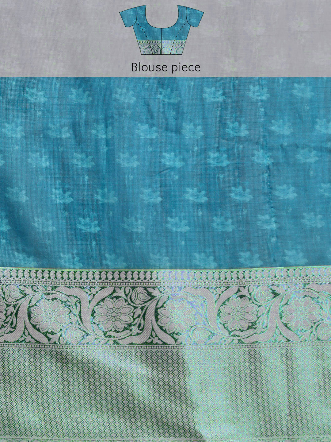 Women's Pichwai Muga Silk Digital Print Saree