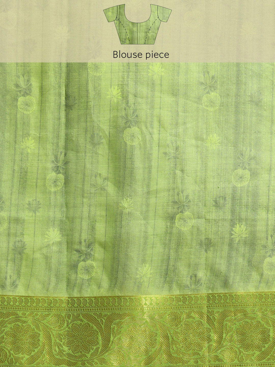 Women's Pichwai Muga Silk Digital Print Saree