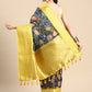 Women's Pichwai Muga Silk Digital Print Saree