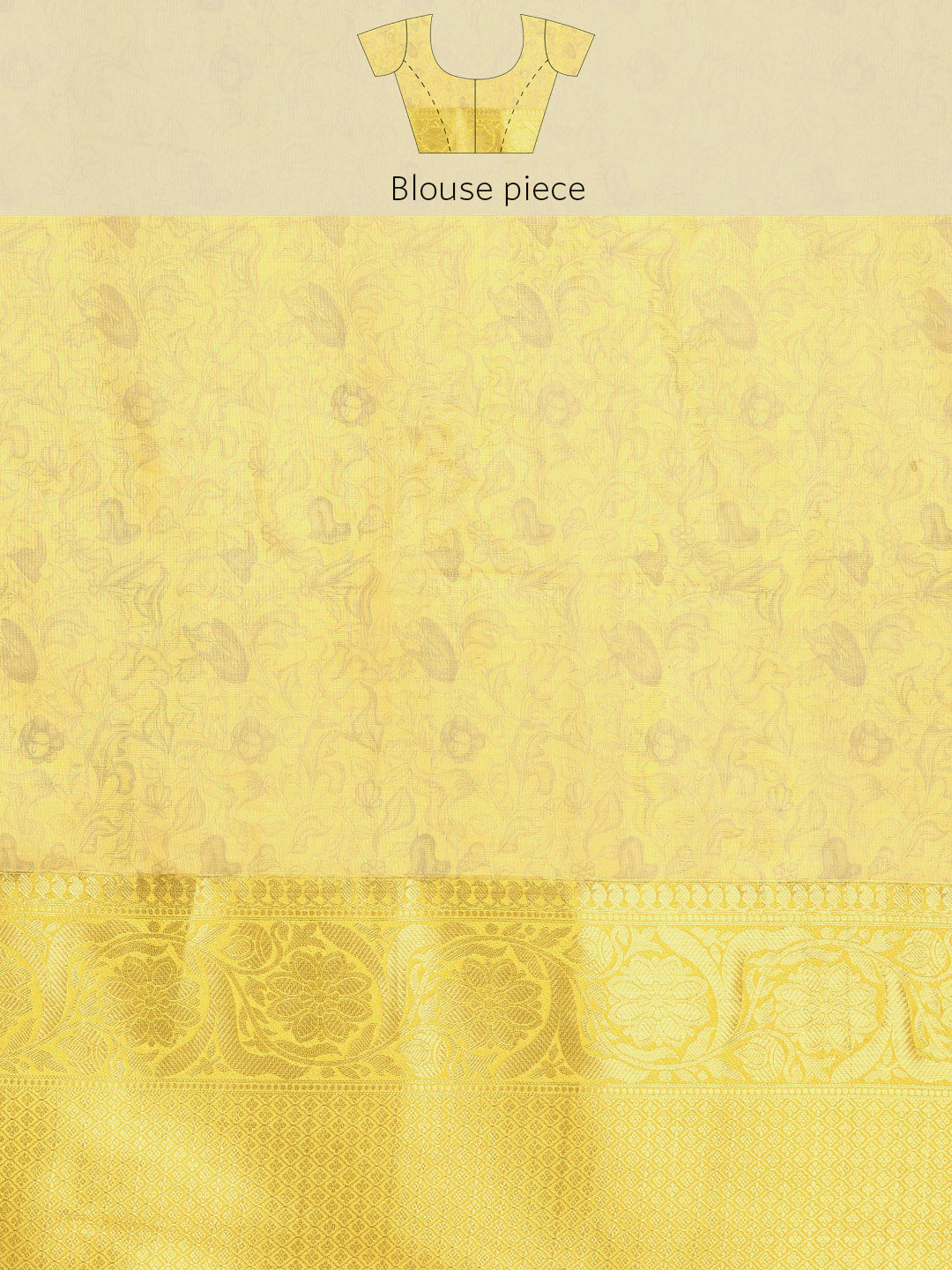 Women's Pichwai Muga Silk Digital Print Saree