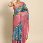 Women's Pichwai Muga Silk Digital Print Saree