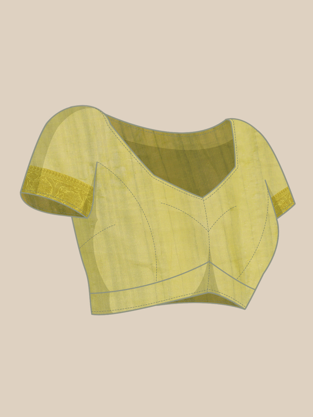 Women's Pichwai Muga Silk Digital Print Saree