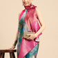 Women's Pichwai Muga Silk Digital Print Saree