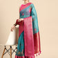 Women's Pichwai Muga Silk Digital Print Saree