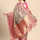 Women's Pichwai Muga Silk Digital Print Saree