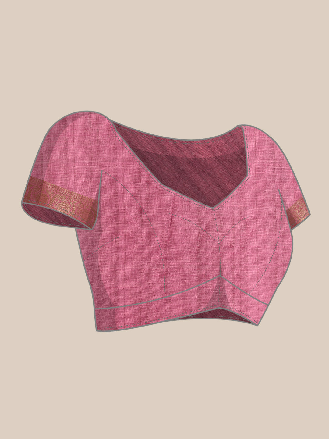 Women's Pichwai Muga Silk Digital Print Saree