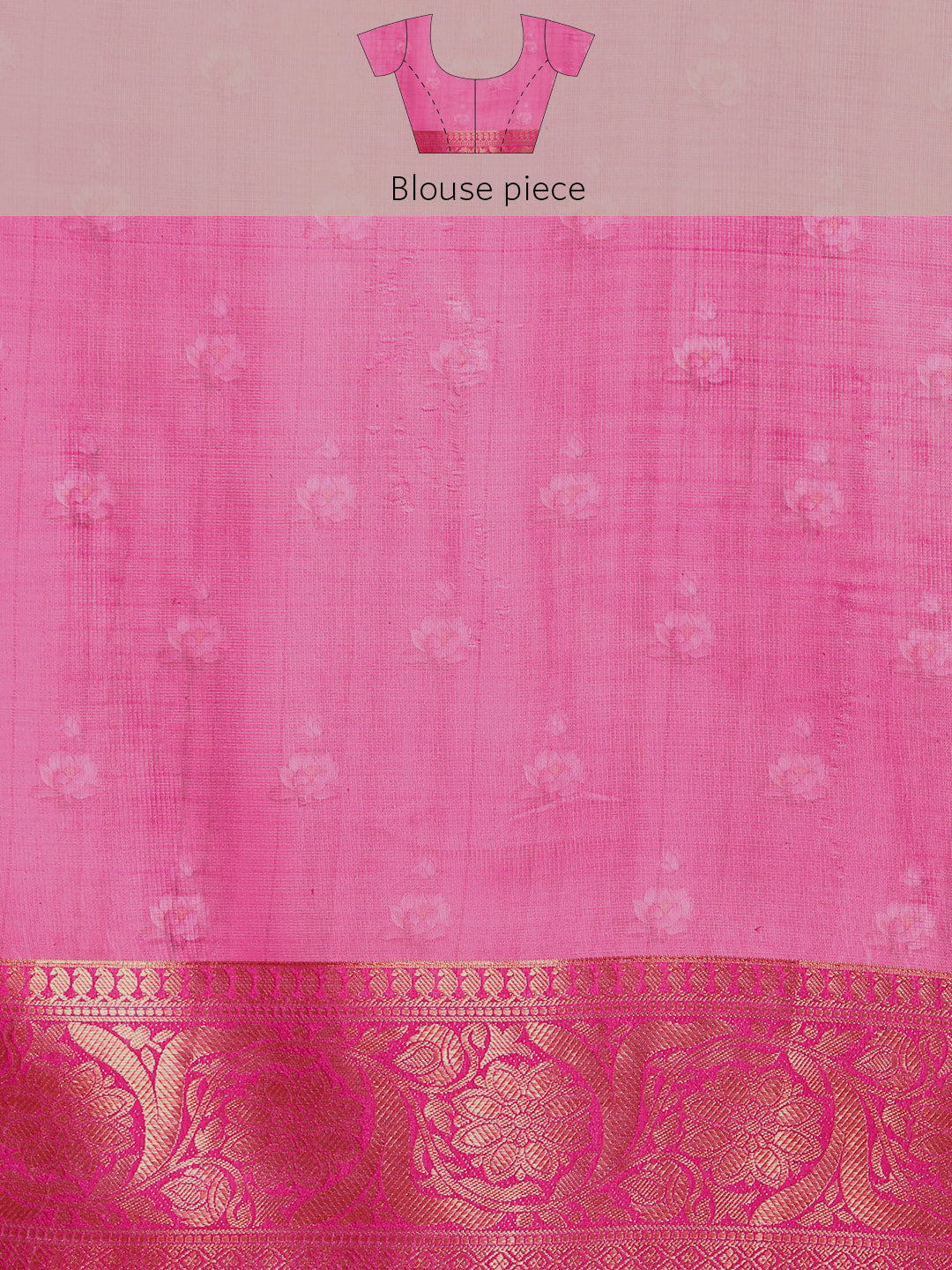 Women's Pichwai Muga Silk Digital Print Saree