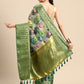 Women's Pichwai Muga Silk Digital Print Saree