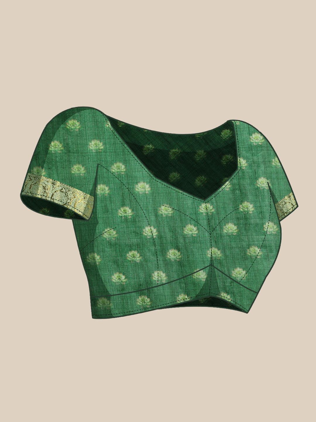 Women's Pichwai Muga Silk Digital Print Saree