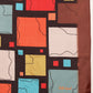 Women's Geometric Printed Silk Scarf
